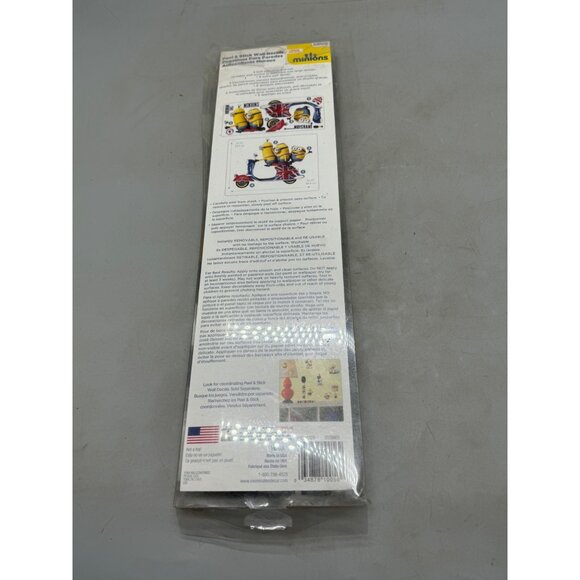 the minions invasion10 wall decals peel & stick yellow 25.75x33.25" READ NEW - Picture 5 of 8